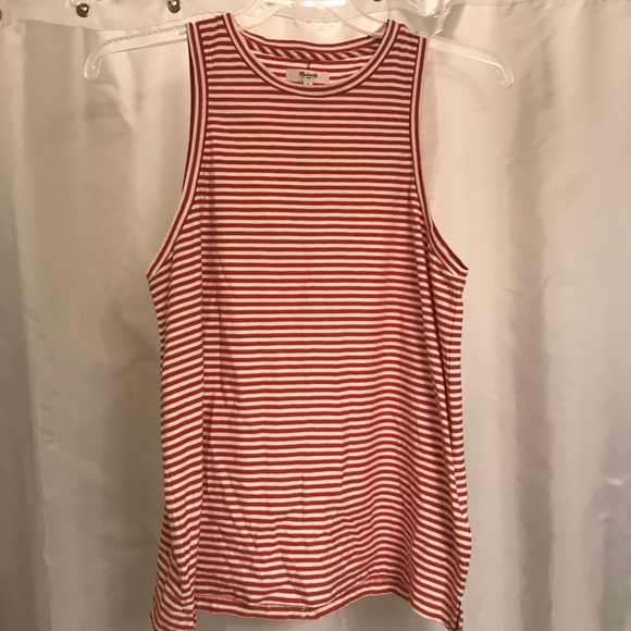Madewell Tops - Madewell sleeveless stripped top